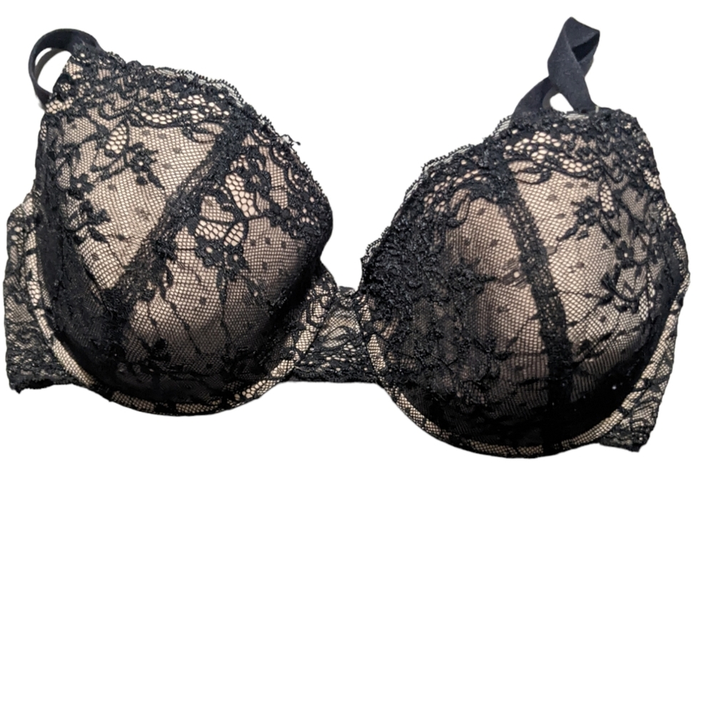 Lace nursing bra